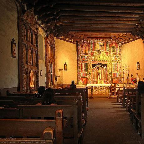 Southwestern Mission In Chimayo New Mexico