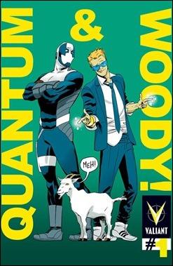 Quantum and Woody #1 Cover - Martin Variant