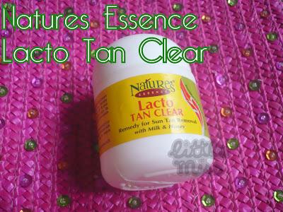 Nature's Essence Lacto Tan Clear - Review