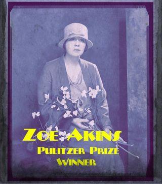 Zoe Akins, Pulitzer Prize Winner