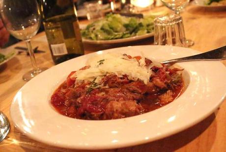 Slow Foods at e2 Pork Shank Ragu