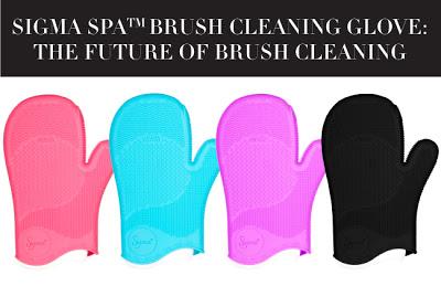 New Sigma Spa Brush Cleaning Glove