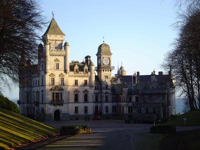 Dunrobin Castle with the Clock Tower