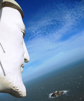 View from the Jesus statue in Vung Tau