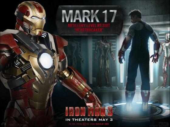 Tony Stark's Badass Armor Suits from Iron Man 3