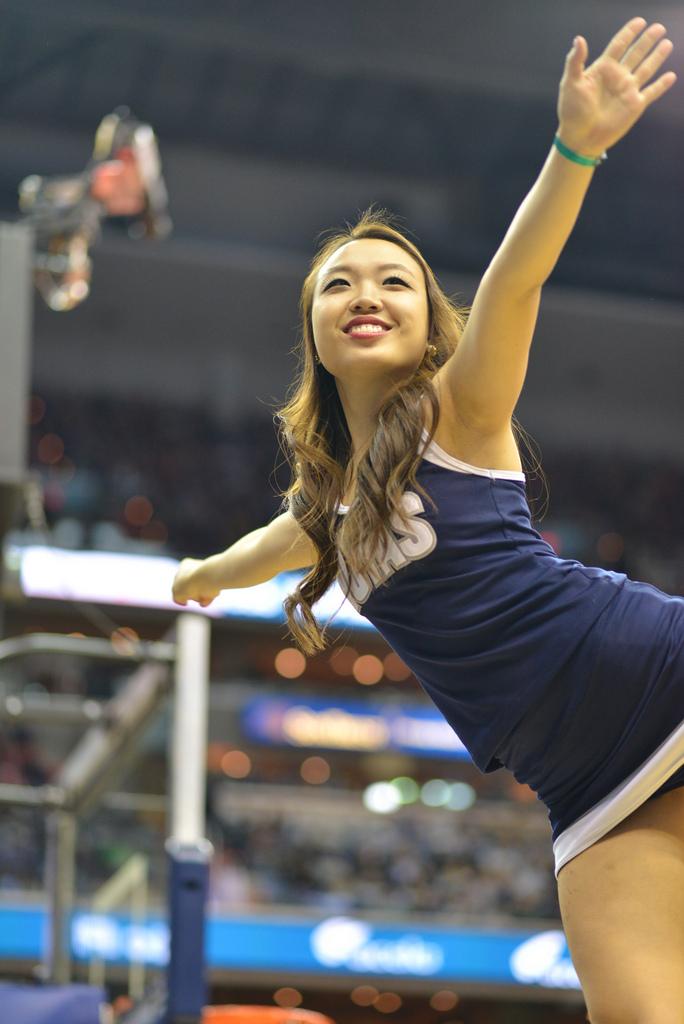 Cheerleaders Who Should Be Headed To The Final Four: Georgetown