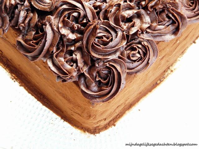 Mocha Cake with Chocolate Ganache/ Торт Мокка