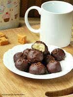 Coffee Chocolate Ball Cookies / Кофейно-Шоколадное Печенье