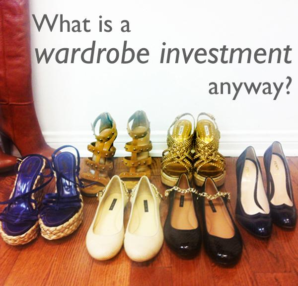 Reader Mail: What Are Wardrobe “Investments?” wardrobe-investment