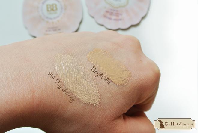 Etude House Precious Mineral BB Cream Bright Fit versus All Day Strong Review