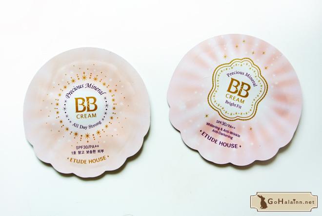 Etude House Precious Mineral BB Cream Bright Fit versus All Day Strong Review