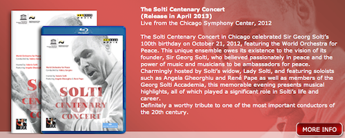 The Solti Centenary Concert out on DVD&Blu; Ray