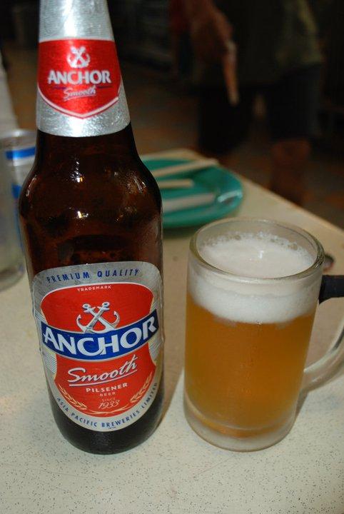 Anchor Beer in Singapore