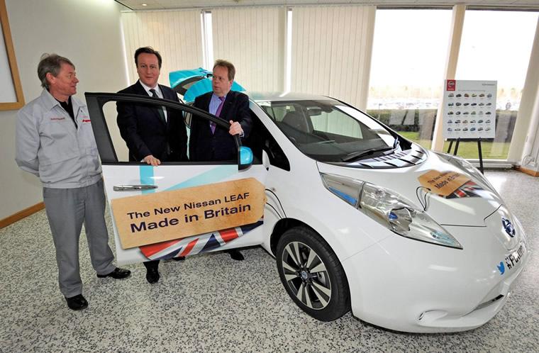 New Nissan LEAF 100% Electric Car to be Made In Britain