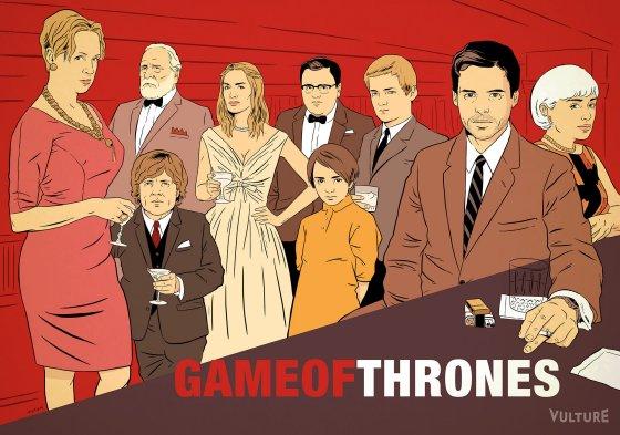 Game of Thrones MM Game of Thrones Reimagined as Other TV Shows