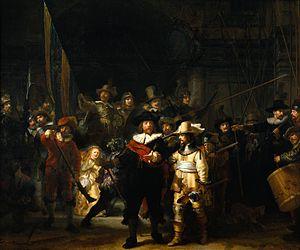 The Night Watch by Rembrandt, c.1642 (or The M...
