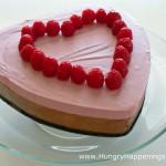 Heart Shaped Chocolate Raspberry Mousse Cake 2