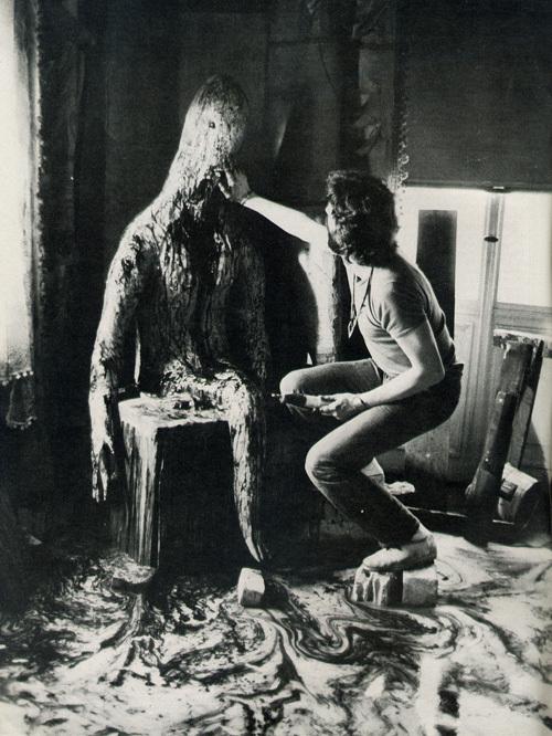 Andrzej Żuławski preparing the monster for “Possession” (1981)