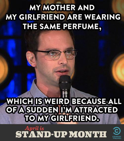 comedycentral:

Celebrate Stand-Up Month with your favorite MILF by watching some classic Nick Kroll.

