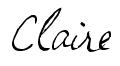 ClaireSignature