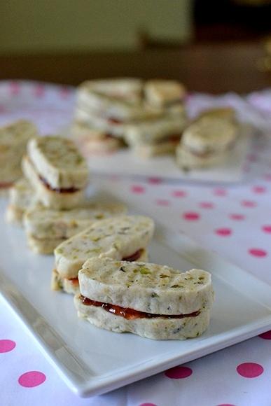 Pistachio Sandwich Cookies Pistachio Sandwich Cookies