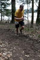 So I ran a 25k in the cold, cold mud.