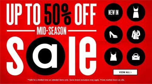 Shop the ASOS Mid-Season Sale and save up to 50% off