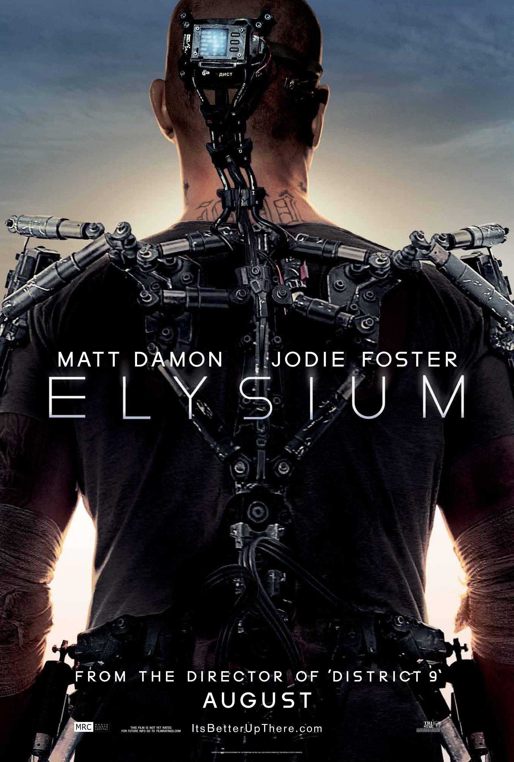 Elysium - Matt Damon - scifi from the director of District 9 Elysium - Matt Damon - scifi from the director of District 9