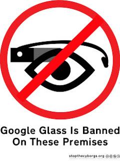Google glasses banned in strip clubs and cinemas