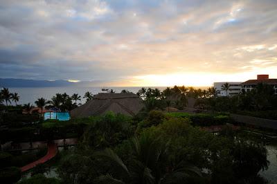 Sunset from a hotel terrace, Puerto Vallarta