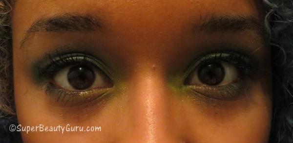 St. Patrick's Day Eye Makeup