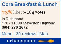 Cora Breakfast & Lunch on Urbanspoon