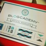Blogcademy graduation