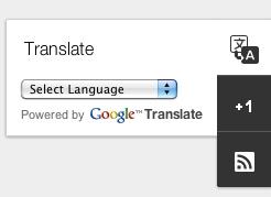 Translate, and two more new gadgets for your dynamic blogs