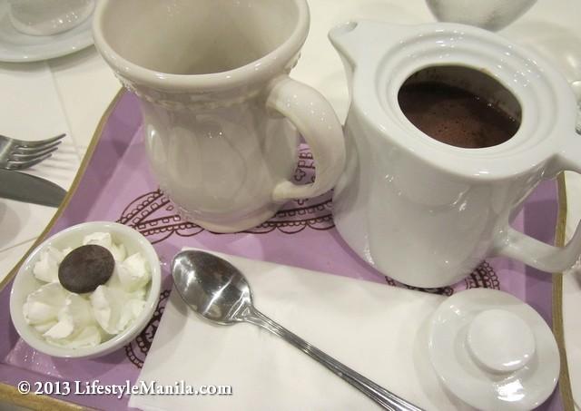 La Creperie Angelina's Hot Chocolate