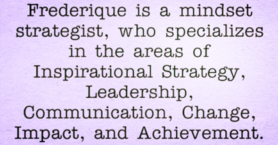 Frederique Murphy-Mindset Strategist