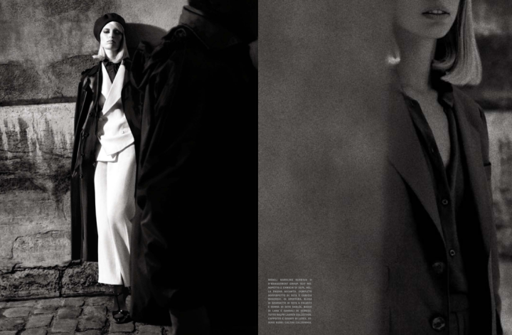 Karolina Kurkova by Francesco Carrozzini for Vogue Italia April 2013 2