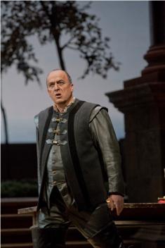 Falk Struckmann as Iago (Met Opera)