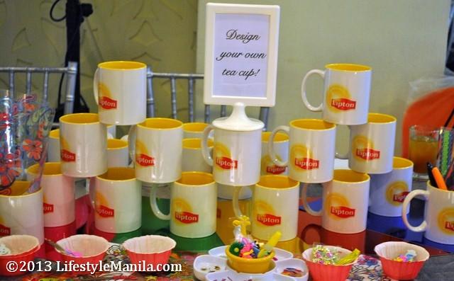 Lipton Traveling Teacup Launch_Design Your Own Teacup