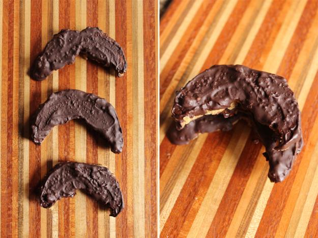 Bourbon Blondies for Battles Mustache Stacks