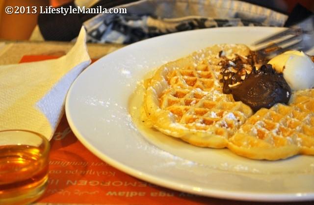 Allys All Day Breakfast Personalized Waffle