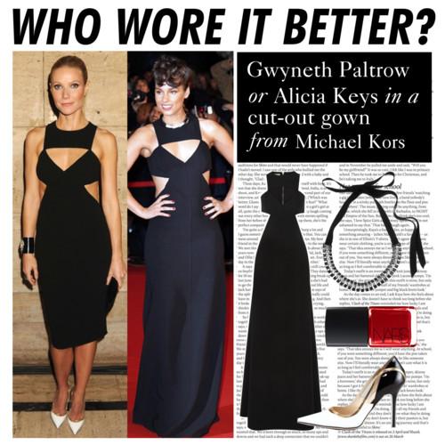 Michael Kors Cut Out Dress: Who’s Wearing it Better?