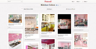 Using Pinterest to plan decorating projects