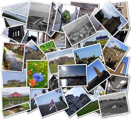 Photo Challenge Collage; St Andrews; Landmarks