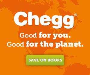 Chegg. Good for you. Good for the planet.