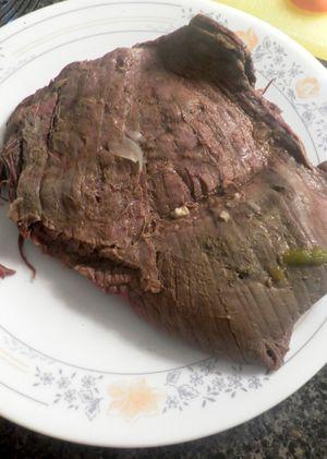 Ropa Vieja- Cooked flank steak Ropa Vieja- Cooked flank steak