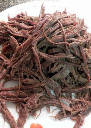 Ropa Vieja- Shredded flank steak Ropa Vieja- Shredded flank steak