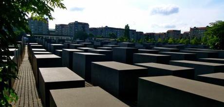 Holocaust Memorial Travelling through Time and Relative Dimension in Space