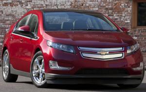 Chevy Volt red