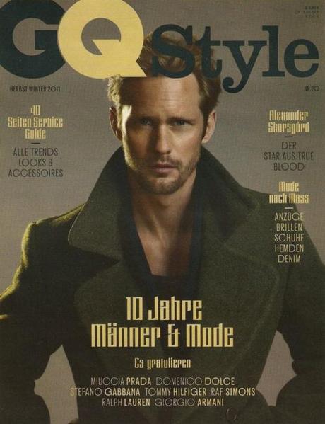 Alexander Skarsgard on the cover of GQ Style Germany